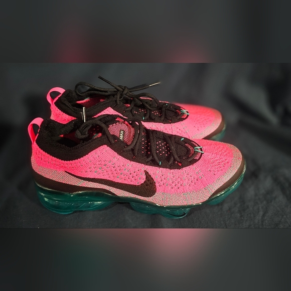 Nike Air Vapormax 2023 Flyknit Shoes Miami Nights FN7182-335 Women SZ 8.5 NWOB - Picture 1 of 8